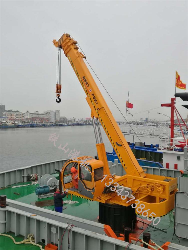 山東臨沂甲板起重機(jī)廠家起重機(jī)耐沖擊，制動性能好